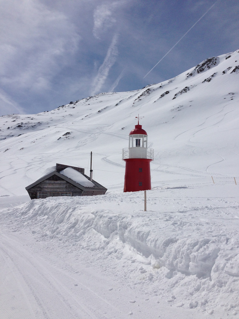Leuchtturm auf dem Oberalppass